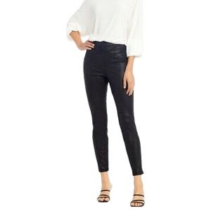 SOLD: Free People Midnight Vegan Suede Skinny Pants | Size XS